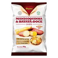 Batata Doce E Mandioquinha Chips Fhom 45 G