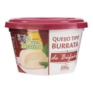 Queijo Tipo Burrata De Búfala Bom Destino 200 G