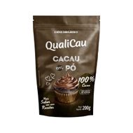 Cacau Em Pó 100% Alcalino Qualicau  200 G