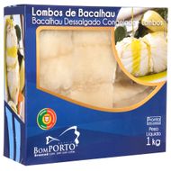 Lombo De Bacalhau Morhua Bom Porto 1kg