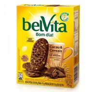 Biscoito De Cacau E Cereais Belvita 75 G