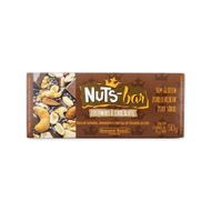 Barra De Castanhas E Chocolate Nuts Bar Banana Brasil 50 G