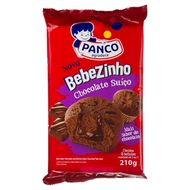 Bolo Bebezinho De Chocolate Recheado Com Chocolate Suiço Panco 210 G