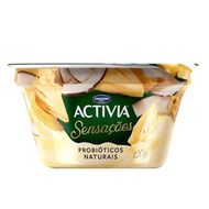 Iogurte Com Pedaços De Abacaxi E Coco Sensações Activia 120g