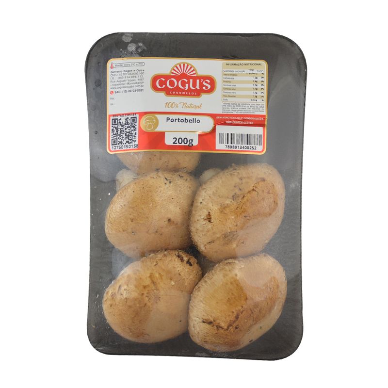 Cogumelo-Portobello-Cogus-200-G