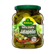 Pimenta Jalapeño Em Fatias Alemã Kuhne 330 G
