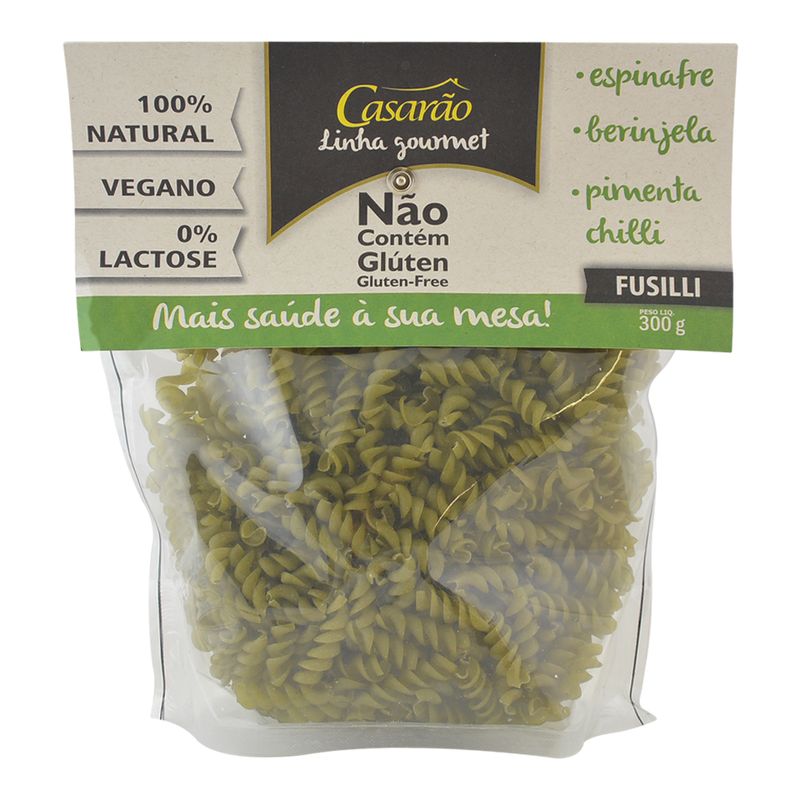 Macarrao-Fusilli-Espinafre-Berinjela-Pimentao-Sem-Gluten-Casarao-200-G