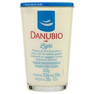 Requeijão Cremoso Light Danubio 220 G