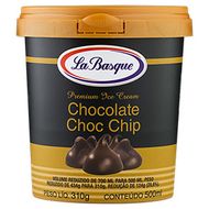 Sorvete De Chocolate Chocolate Chip La Basque 500 Ml