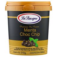 Sorvete De Menta Chocolate Chip La Basque 500 Ml