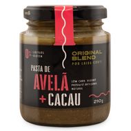 Pasta De Avelã Com Cacau Sem Acúcar Original Blend 210 G
