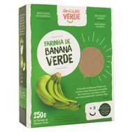 Farinha De Banana Verde Chocolate Verde 250 G