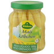 Mini Milho Em Conserva Alemão Kuhne 180 G