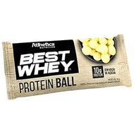 Protein Ball Best Whey Chocolate Branco Atlhetica Nutrition 50 G