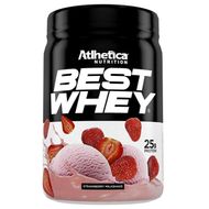 Whey Protein Best Whey Strawberry Milkshake Atlhetica Nutrition 450 G