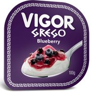 Iogurte De Blueberry  Grego Vigor 100g