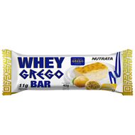 Barra De Proteina Nutrata Whey Grego Maracujá 40g