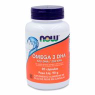 Omega 3 Dha - 500 Double Strength Now Sports Com 90 Capsulas