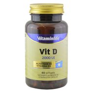 Vitamina D 2000 Ui Vitaminlife Com 60 Capsulas