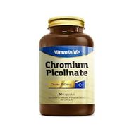 Picolinato De Cromo 250mcg Vitaminlife C 90 Capsulas