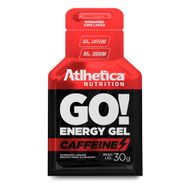 Gel Go Energy Caffeine Atlhetica Morango 30g