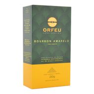 Café Bourbon Amarelo Torrado E Moído Orfeu 250 G