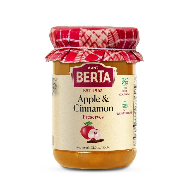 Geleia-Israelense-Maca-E-Canela-Aunt-Berta-350-G