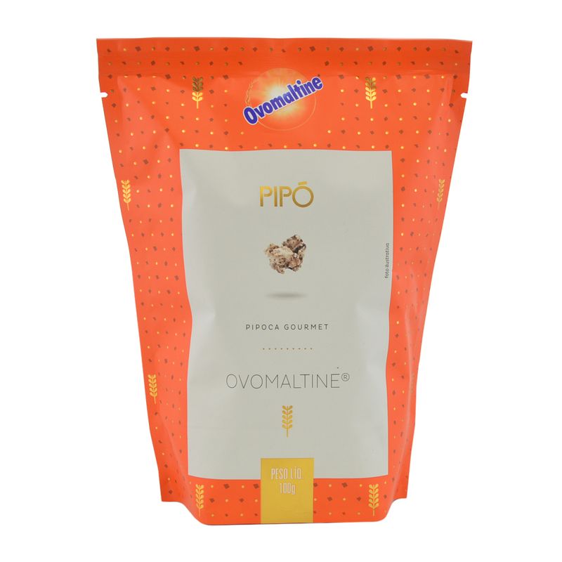 Pipoca-Doce-Gourmet-Sabor-Ovomaltine-Pipo-Gourmet-100-G