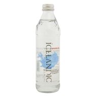 Água Mineral Com Gás Garrafa De Vidro Ícelandic 330 Ml