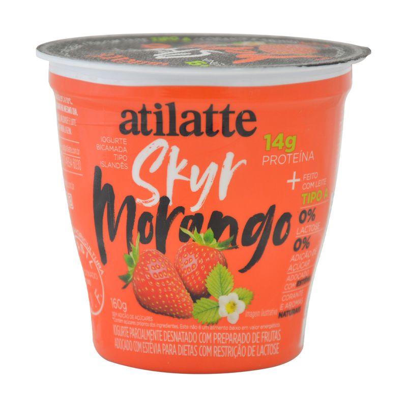 Iogurte-Skyr-De-Morango-Atilatte-160-G