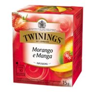 Chá De Morango E Manga Twinings 15 G Com 10 Sachês