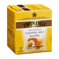 Chá Misto De Camomila Mel E Baunilha Twinings 15 G Com 10 Sachês