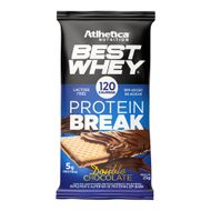 Best Whey Protein Break Double Chocolate Atlhetica Nutrition 25 G