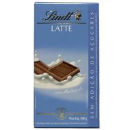 Chocolate Ao Leite Sem Açúcar Lindt 100 G