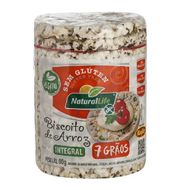 Biscoito De Arroz Grande 7 Grãos Sem Glúten Kodilar 80 G