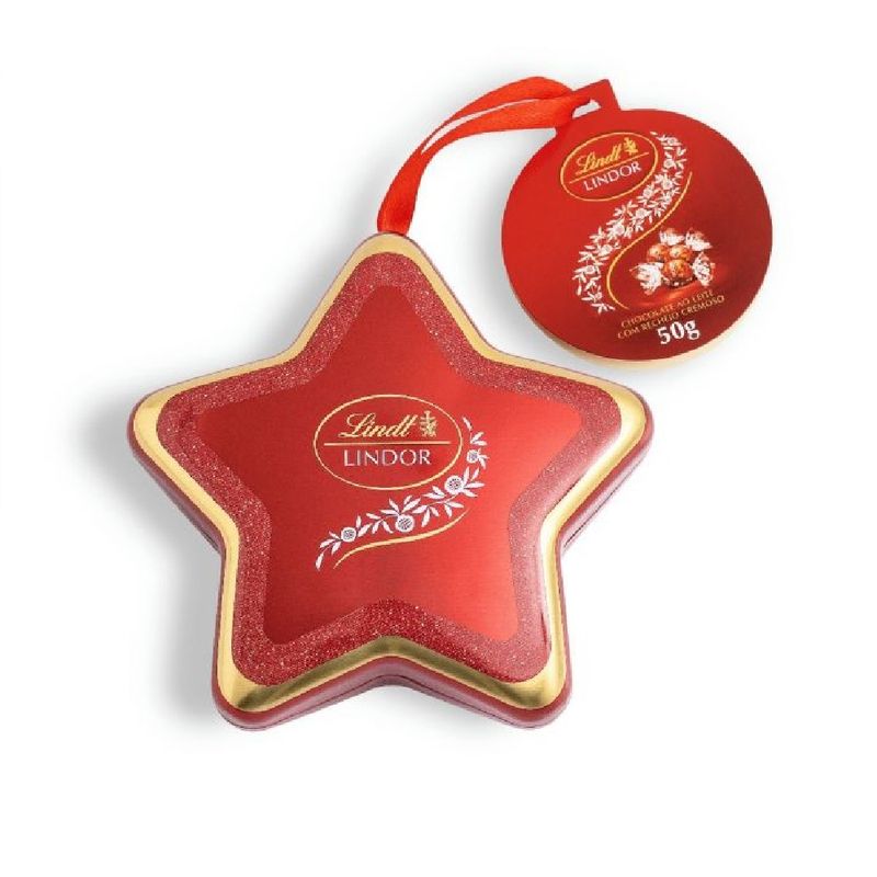 Estrela-Chocolate-Ao-Leite-Recheio-Cremoso-Lindor-Lindt-50-G