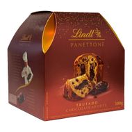 Panettone Trufado Com Chocolate Ao Leite Lindt 500 G