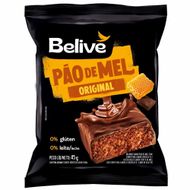 Pão De Mel Sem Glúten E Sem Lactose Belive 45 G