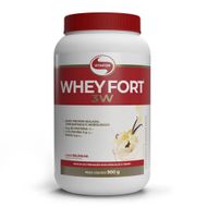 Whey Fort 3w Sabor Baunilha Vitafor 900 G