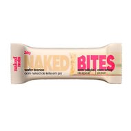 Naked Bites Wafer Leite Em Pó Com Chocolate Branco Naked Nuts 26 G