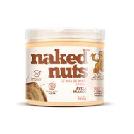 Pasta De Mix E Nuts Sabor Avelã Branco Naked Nuts 450 G