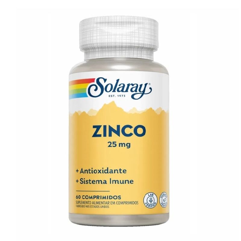 Zinco-25mg-Vegano-Solaray-Com-60-Capsulas