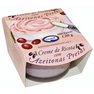 Creme De Ricota Com Azeitonas Damm 120 G