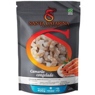 Camarão Descascado Congelado Rio Grande Sc Pescados 60/80 400 G