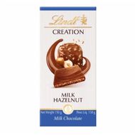 Chocolate Ao Leite Com Avelã Creation Lindt 150 G