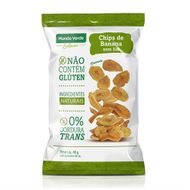 Chips De Banana Doce Mundo Verde Seleção 40 G
