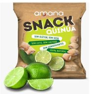 Snack De Quinua Recheado Sabor Limão Amana 40 G