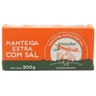 Manteiga Tablete Com Sal Aviação 200g