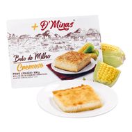 Bolo De Milho Cremoso + D`Minas 500 G