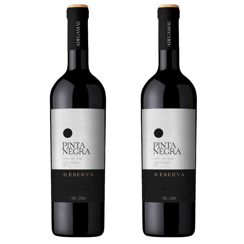 Kit-de-Vinho-Portugues-AdegaMae-Pinta-Negra-Reserva-Tinto-750--Ml--2-unidades